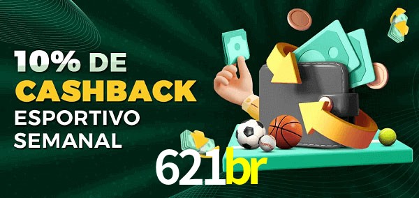 10% de bônus de cashback na 621br
